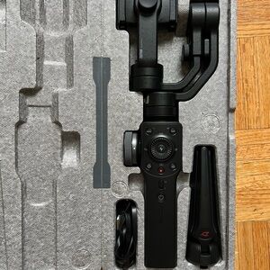 Black Camera Stabilizer Gimbal